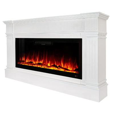 Electric fireplace Blaze maxi & Vegas 50, Art Flame, 1000x1800x300 mm, 1500W, 10 Flammenfarben, Thermostat, Logs and crystals