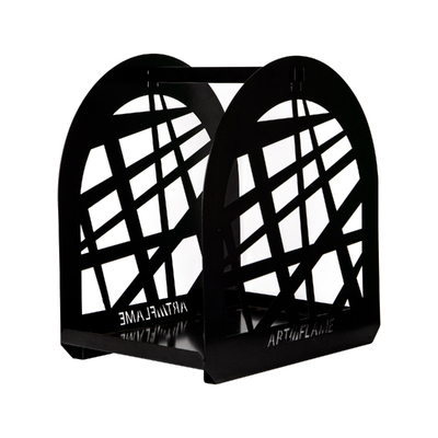 Metal support for storing wood Bridge, Art Flame, 400x380x260 mm