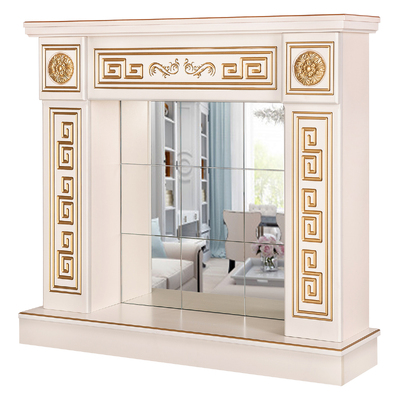 Decorative fireplace Versailles gold plus, Art Flame, 1020x1100x300 mm