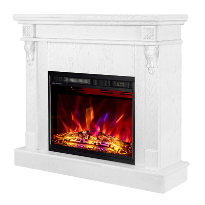 Каминокомплект Solomon & Lorance color, Art Flame, 900x1000x320 мм, 1500W, 3 цвета пламени, 2 мощности обогрева, 5 режимов интенсивности пламени