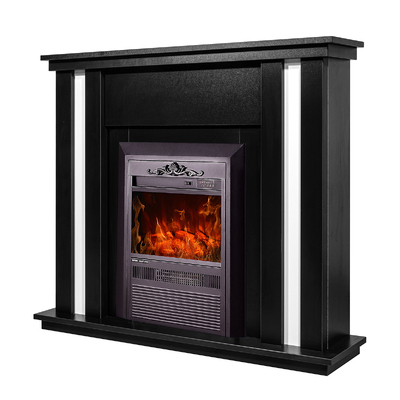Electric fireplace Gustavo & Cristina, Art Flame, 950x1100x270 mm, 2000W, 2 heating levels, 5 flame brightness levels, Timer