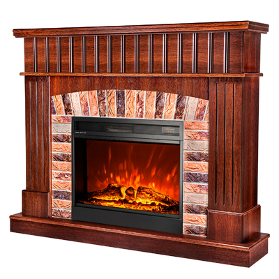 Каминокомплект Giselle & Mirabella, Art Flame, 1200x1500ммx320 мм, 1950W, Эффект треска дров, 5 режимов интенсивности пламени, Таймер