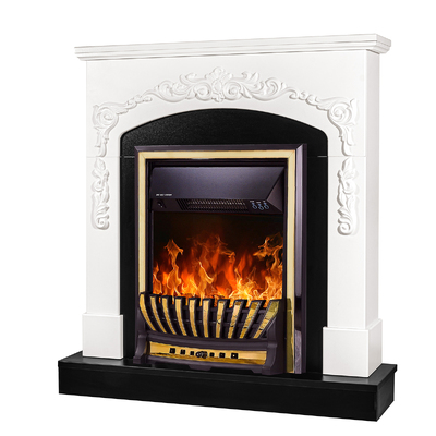 Electric fireplace Casanova & Meridian, Art Flame, 975x900x250 mm, 2000W, Thermostat, 5 flame brightness levels, Timer