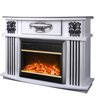 Electric fireplace Roma mini & Mars, Art Flame, 974x1200x318 mm, 1500W, 2 heating levels, 5 flame brightness levels, Timer