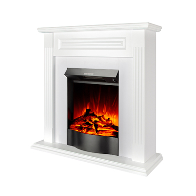 Electric fireplace Orina & Corsica, Art Flame, 900x900x270 mm, 1500W, 2 heating levels, 5 flame brightness levels, Power button