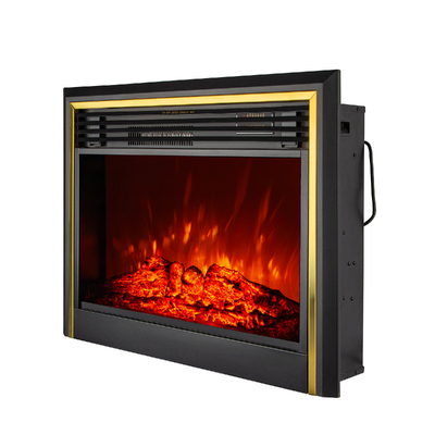 Встраиваемый электрокамин Richi, Art Flame, 654x816x232 mm, 1950 W, Эффект треска дров, 5 режимов интенсивности пламени, Таймер