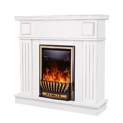 Șemineu electric Marina & Meridian, Art Flame, 997x1034x270 mm, 2000W, Termostat, 5 niveluri ale intensității flăcărilor, Timer