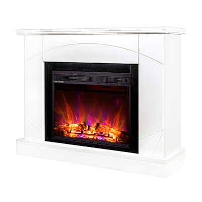 Șemineu electric Madeira & Lorance color, Art Flame, 850x1100x270 mm, 1500W, 3 culori ale flăcărilor, 2 trepte de încălzire, 5 niveluri ale intensității flăcărilor
