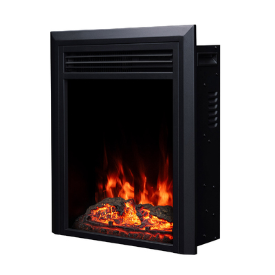 Șemineu electric incorporabil Cris, Art Flame, 524x384x142 mm, 1500W, 10 culori ale flăcărilor, 2 trepte de încălzire, 5 niveluri ale intensității flăcărilor, Timer