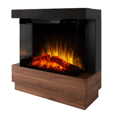 Șemineu electric Reverie & Flamora, Art Flame, 770x750x320 mm, 1500W, 6 culori ale flăcărilor, Termostat, 5 niveluri ale intensității flăcărilor 