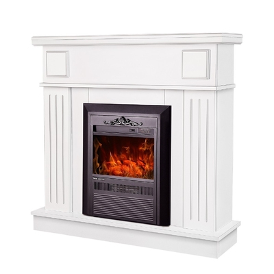 Șemineu electric Marina & Cristina, Art Flame, 997x1034x270 mm, 2000W, 2 trepte de încălzire, 5 niveluri ale intensității flăcărilor, Timer