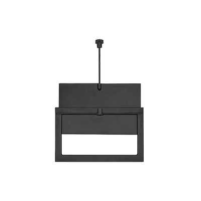 Clapetă pentru coș de fum Z 108, 210×350 mm, fontă, rezistență 700–950 ℃, mecanism glisant