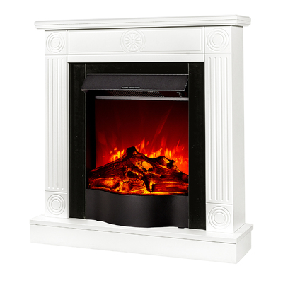 Șemineu electric Donald & Corsica, Art Flame, 865x820x250 mm, 1500W, 2 trepte de încălzire, 5 niveluri ale intensității flăcărilor, Buton alimentare