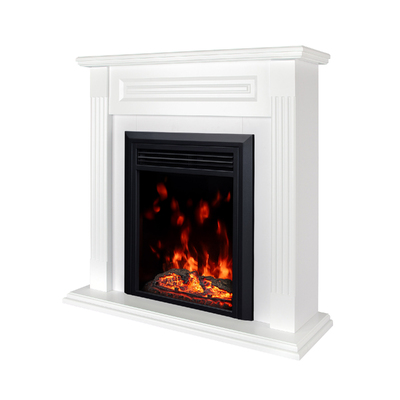 Electric fireplace Orina & Cris, Art Flame, 900x900x270 mm, 1500 W, Crackling sounds, 10 flame colors, Thermostat, Timer
