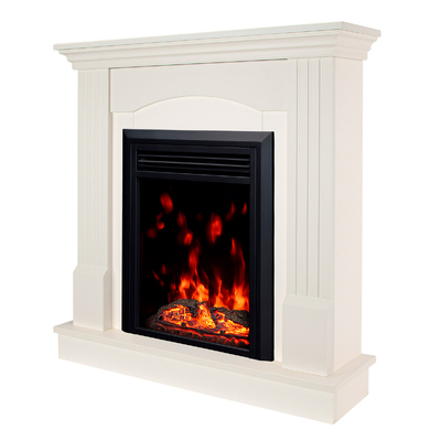 Șemineu electric Nobira & Cris, Art Flame, 950x920x240 mm, 1500 W, Efect trosnet de lemne, 10 culori ale flăcărilor, Termostat, Temporizator 