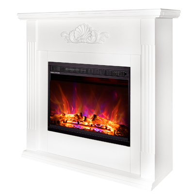 Electric fireplace Sofia & Lorance, Art Flame, 1000x1000x320 mm, 1500W, 3 flame colors, 2 heating levels, 5 flame brightness levels