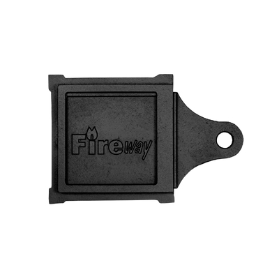 Clapetă pentru coș de fum Z 101, Art Flame, 280×190 mm, fontă, Termorezistență  700–950 ℃, mecanism glisant